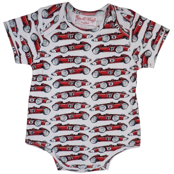 Vintage Racing Car Clothing For Baby Boys By Powell Craft
