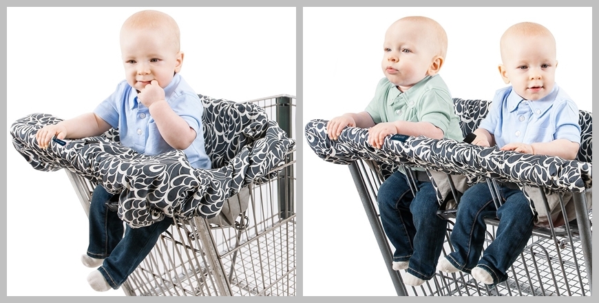 bebe au lait shopping cart cover